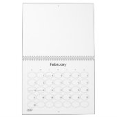Calendrier Custom Calendar (Feb 2027)