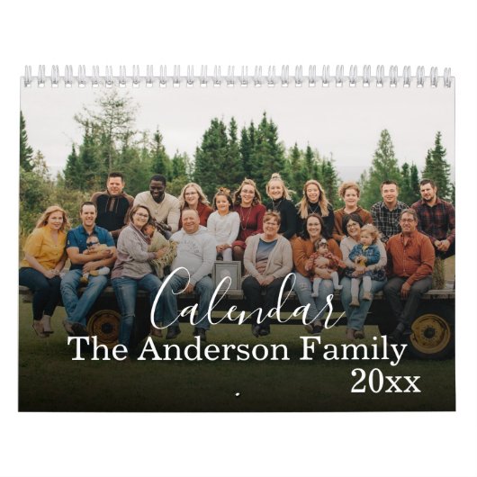 Calendrier Custom Family Photo Calendar (Protection)