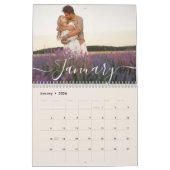 Calendrier Custom Family Photo | Personalized Warm Sand  (Jan 2026)
