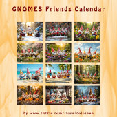 Calendrier Custom Gnome Friends bright funny Vol. 4 -