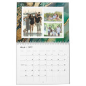 Calendrier Custom Photo Calendar Beautiful Glitter Agate (Mar 2027)