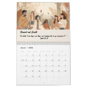 Calendrier Custom Photo Calendar with Bible Verses (Mar 2026)