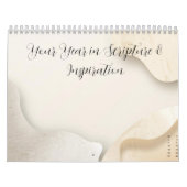 Calendrier Custom Photo Calendar with Bible Verses (Protection)