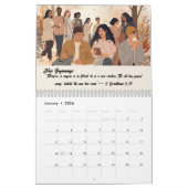 Calendrier Custom Photo Calendar with Bible Verses (Jan 2026)