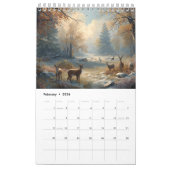 Calendrier Custom Seasonal Nature and Wildlife 2026 (Feb 2026)