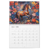 Calendrier Customizable Wonderful Animals World Calendar 2026 (Mar 2026)