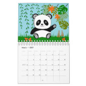 Calendrier Cute Animaux Deux Page (Mar 2027)