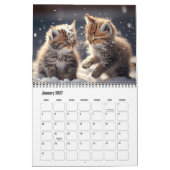 Calendrier Cute Art Magique Chat World (Jan 2027)