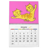 Calendrier Cute Cat (Jan 2027)