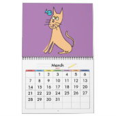 Calendrier Cute Cat (Mar 2027)