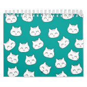 Calendrier Cute Chat Face Motif 2026 (Protection)