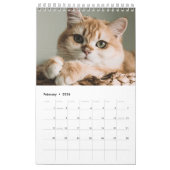 Calendrier Cute Créer Votre Propre Chat Photo Animal (Feb 2026)