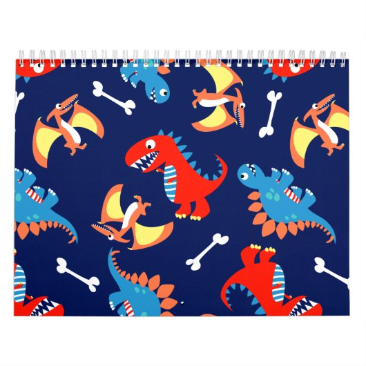 Calendrier Cute dinosaures (Protection)