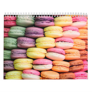 Calendrier Cute French Macaron Cookies