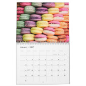 Calendrier Cute French Macaron Cookies (Jan 2027)