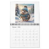 CALENDRIER CUTE HEDGEHOGS 2025 CALENDAR (Feb 2026)