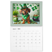 Calendrier Cute Puppies 2026 Calendar (Mar 2026)