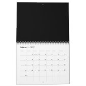 Calendrier Cyberpunk Néon Aigle (Feb 2027)