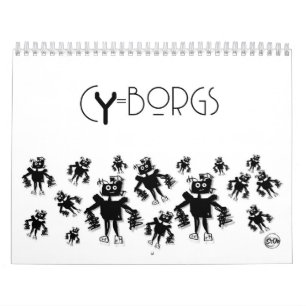 Calendrier Cyborg Robot
