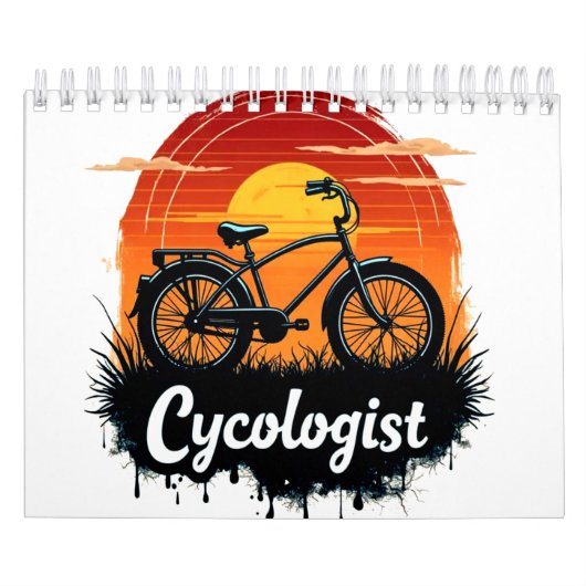 Calendrier Cycologiste Aventure à vélo : Tir graphique au cou (Protection)