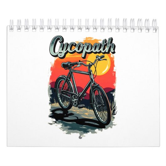 Calendrier Cycopath : Conception du vélo couché de soleil (Protection)