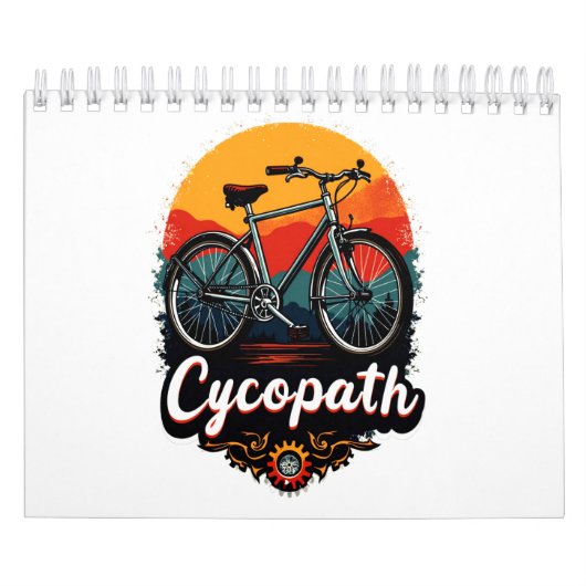Calendrier Cycopaure : Vélo énergétique et soleil couchant Gr (Protection)