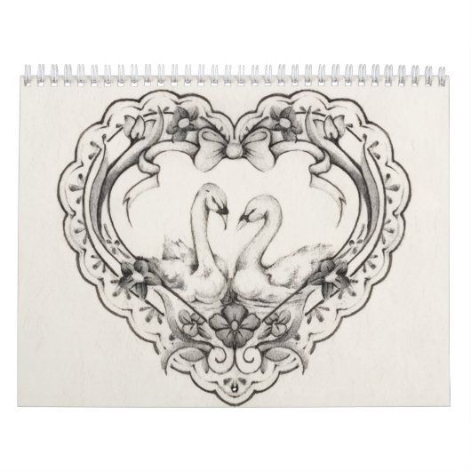 Calendrier Cygne esthétique (Protection)