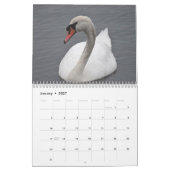 Calendrier Cygnes (Jan 2027)