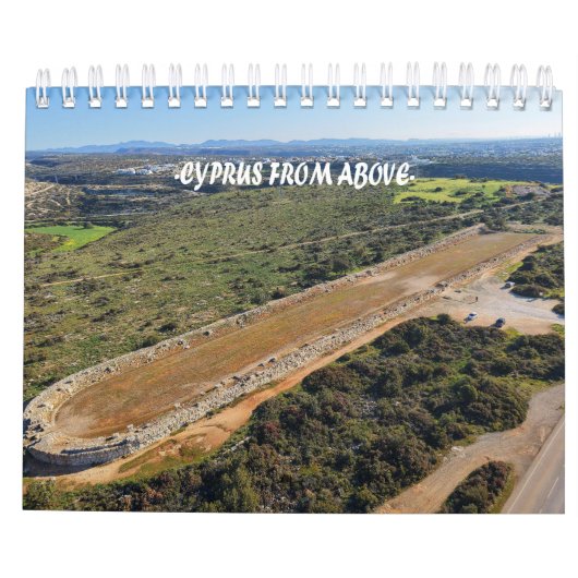 Calendrier Cyprus from above Calendar (Dos)
