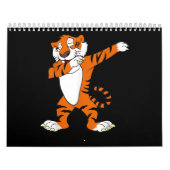Calendrier Dabbing mignon Tiger Animal Party (Protection)