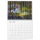 Calendrier d'Abstraits Colorés (Mar 2027)