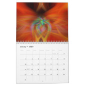 Calendrier d'Abstraits Colorés (Jan 2027)