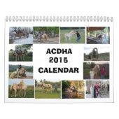 Calendrier d'ACDHA 2015 (Protection)