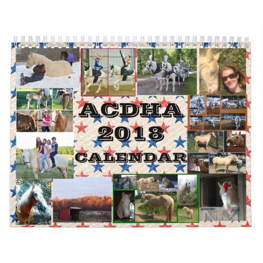 Calendrier d'ACDHA 2018 (Protection)