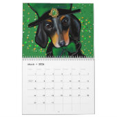 Calendrier Dachshund (Mar 2026)
