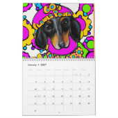 Calendrier Dachshund (Jan 2027)