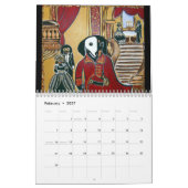 Calendrier Dachshund (Feb 2027)
