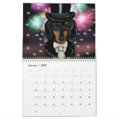 Calendrier Dachshund (Jan 2027)