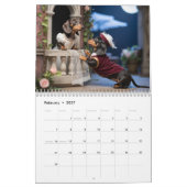 Calendrier Dachshund Calendar (Feb 2027)