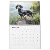 Calendrier Dachshunds 2026 (Mar 2026)