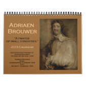 Calendrier d'Adriaen Brouwer 2013 (Protection)