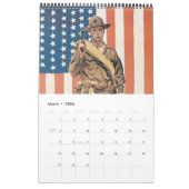 Calendrier d'affiche de guerre mondiale (Mar 2026)