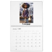 Calendrier d'affirmation de Noël pour enfants Pano (Jan 2027)