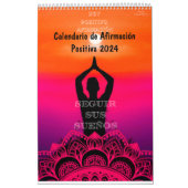 Calendrier d'affirmation positive 2024 (Español) (Protection)