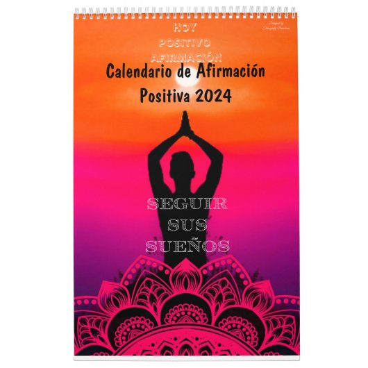Calendrier d'affirmation positive 2024 (Español) (Protection)