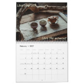 Calendrier d'affirmations positives de pleine cons (Feb 2027)