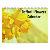 Calendrier Daffodil Flowers 2023 Calendar (Protection)