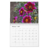 Calendrier Dahlia (Feb 2027)