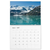 Calendrier d'Alaska de région sauvage (Mar 2027)
