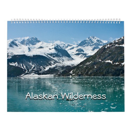 Calendrier d'Alaska de région sauvage (Protection)